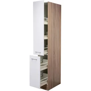 Flex-Well Apothekerschrank Samoa 30 x 57 x 200 cm Weiß