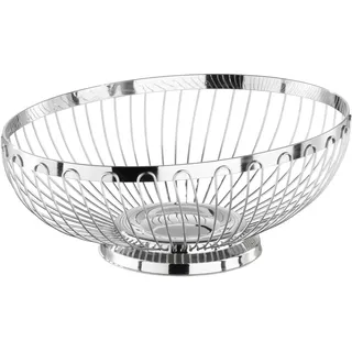 APS Brotkorb Edelstahl Silber