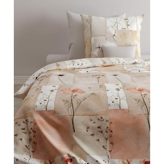 Zo.Home Siya Duvet Cover, 100% Cotton, Beige, 140 x 220 cm, 1.0 Pieces