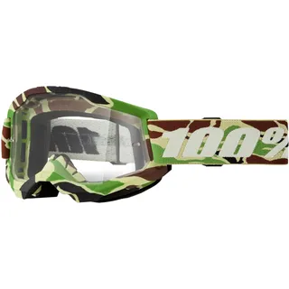 100% Strata 2 War Camo - Clear Lens/CAT0