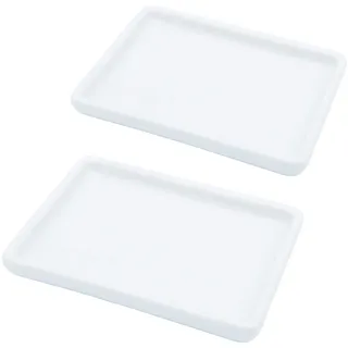 Lofekea Keramik-Seifenschale für Dusche, 2 Stück