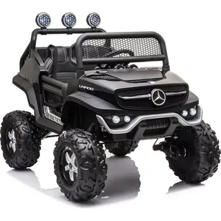 Auto Mercedes Unimog S schwarz - Schwarz