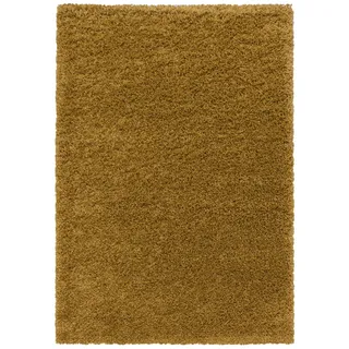 Ayyildiz Hochflorteppich Sydney Goldfarben ca. 300x400cm