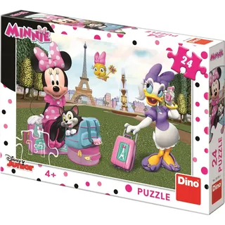 DINO Puzzle Minnie in Paris 24 Teile