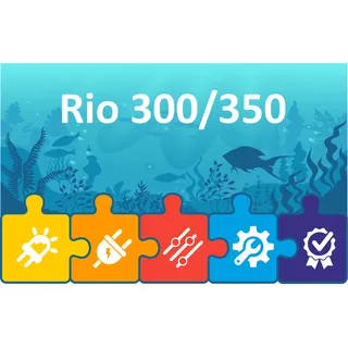 PRO2 LED Beleuchtung für JUWEL Rio 300/350 Aquarium | Komplett-Set