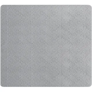 Beliani Tagesdecken, Grau Textil, 160x220 cm