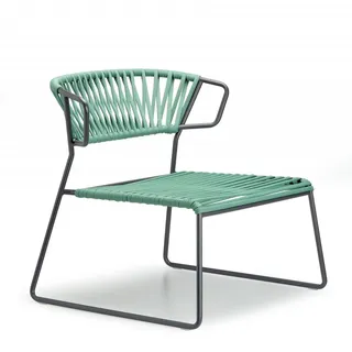 Loungesessel Lisa Filò - ZA - anthracite N57 - mint