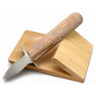 NERTHUS Austernmesser 0,0 cm Weiß Holz