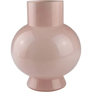 AM Design Dekovase »Rosafarbene Glasvase« für einen eleganten und sanften Akzent, rosa