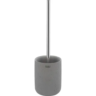 baliv WC-Bürstenhalter Grau Polyresin