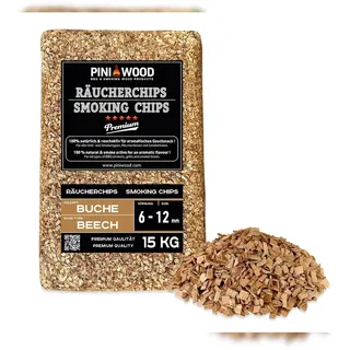 PINI Räucherchips 15 kg Buche