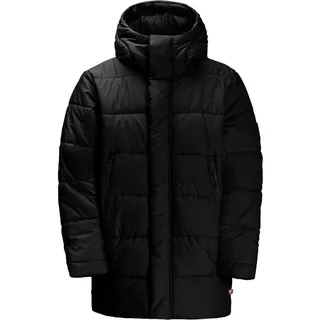 Jack Wolfskin Teen Ins Mantel - Granite Black - 128 cm