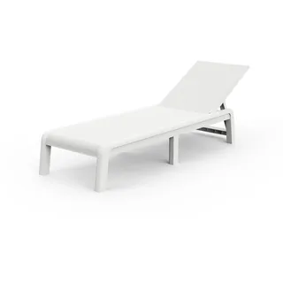 KETER Sonnenliege 187 x 58 x 29 cm Weiß