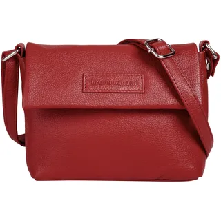 Bruno Banani Umhängetasche Leder Rot