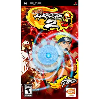 Playstation Games Psp Naruto Ultimate Ninja Heroes 2 The Phantom Fortress - Multicolour