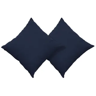 OTTO home Kissenbezug Raja 40 x 40 cm Dunkelblau