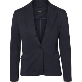 Vero Moda Damen Vmjulia Dnm Noos Blazer Total Eclipse, 38