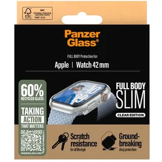 Panzer Glass PanzerGlass Snappie Full Body Slim Clear Apple Watch 10/42mm