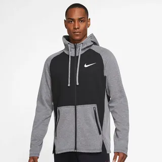 Nike M Nk Tf Hd Fz Nvlty Black/Htr/Black/White M - Weiß