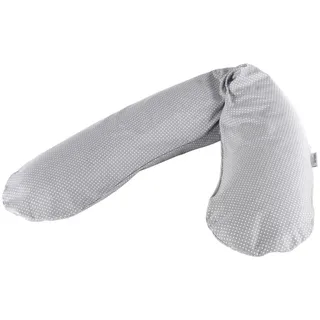 Theraline Stillkissenbezug , Grau , Textil , Punkte , 190 cm , Füttern, Stillen, Stillkissen