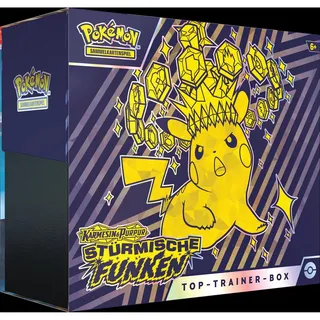 Pokémon Stürmische Funken Top-Trainer Box