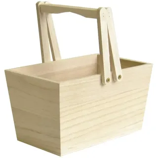 Artemio Dekokorb Holz 16 x 17 x 10 cm beige