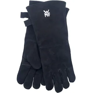 WMF Grillhandschuhe Größe 10/XL Baumwolle, Leder schwarz
