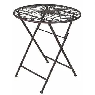 GARTENTISCH Antik TISCH EISEN Klapptisch Balkontisch Terrassentisch Landhausstil