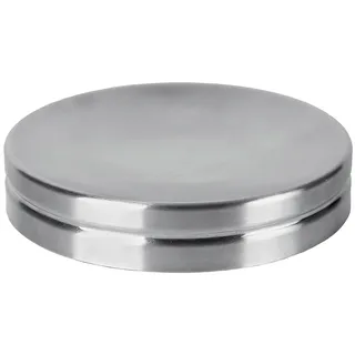 Gedy Nigella Seifenschale, Rostfreier Edelstahl, Chrom, 11x11x2,1