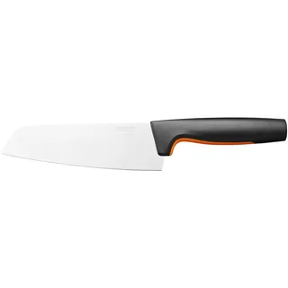 Fiskars Santokumesser 29 cm Schwarz/Orange