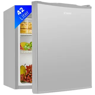 Bomann KB 7346 Kühlschrank 42 l 51 cm hoch Silber