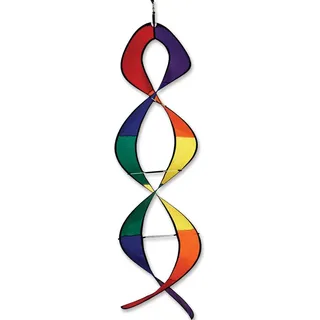 Premier Kites 22451 Wind Garden DNA Helix Twister/Spinner, Regenbogen, 30,5 cm