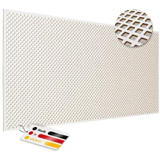 Pegboard Holzlochplatte Valencia 122 x 61 cm für Heizkörperverkleidung