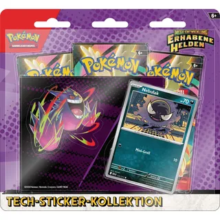 Pokémon Tech-Sticker-Kollektion Mega-Entwicklung – Erhabene Helden: Nebulak