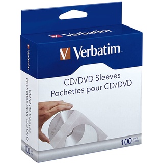 Verbatim CD-ROM-Papierhüllen, 100 Stück (49976)