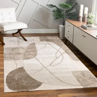 Paco Home Tuana 217 Kurzflorteppich 200 x 290 cm Beige