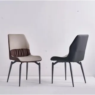 Beiger Einsitzer Stühle Ohne Armlehnen Esszimmerstühle Küchen Möbel - Beige