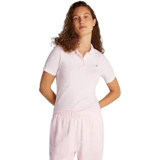 Tommy Hilfiger Damen Poloshirt Kurzarm Slim Fit