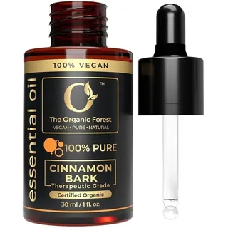 100% pflanzliches Zimtöl für Aromatherapie & Diffusoren | Dalchini Lufterfrischer-Öl | Reines ätherisches Zimtöl für Raumduft Diffusor