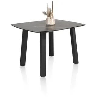 Henders & Hazel Palace Esstisch rund HPL/Metallgestell off black 150x120 cm