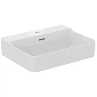 IDEAL STANDARD T381801 Waschtisch Conca 1 Hl. m.Ül. - Weiß