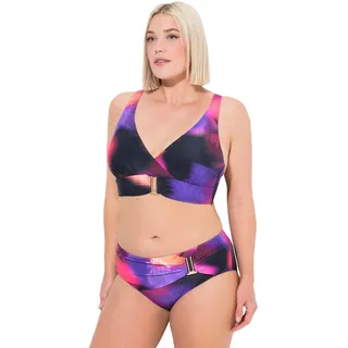 Ulla Popken Damen große Größen Übergrößen Plus Size Bikini Sophia, Schnalle, Lights