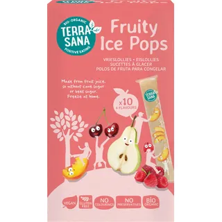 Terrasana Wassereis Eislollies Frucht 6er Pack
