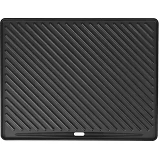 45x35cm Gusseisen Grillplatte für Rösle Videro G4-S, Rösle Allflame Prime 4, Grillpfanne Ersatzteil für Enders Kansas Pro 4,Uniq 4 IK Cruster, Wendeplatte für Napoleon Rogue 525, Prestige 500, 1 Stück