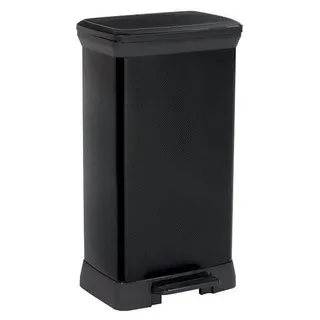 Curver DECO Bin METALLICS, schwarz / schwarz metallic, vers. Größen Größe: 50 l