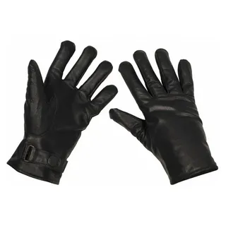 Max Fuchs MFH Lederhandschuhe schwarz, schwarz L - L