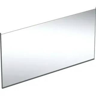 Geberit Option Plus Square Lichtspiegel, direkte und indirekte Beleuchtung, Breite 135 cm, 502.786.14.1, Farbe: schwarz matt / Aluminium eloxiert