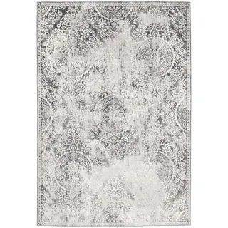 Pergamon Designer Teppich Tawira Vintage Klassik Barock , Grau , Textil , 120x170 cm , Teppiche und Böden, Teppiche, Vintageteppiche
