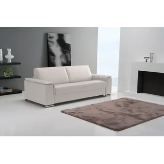 Egoitaliano Schlafsofa »Cecilia, modern & elegant, erstklassiger Sitzkomfort, Dauerschläfer« inkl. Matratze und hochwertigem Metallbettrahmen, toller Schlafkomfort, grau