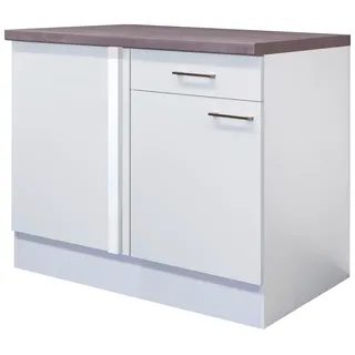 Flex-Well Unterschrank Joelina 110 x 60 x 86 cm Weiß